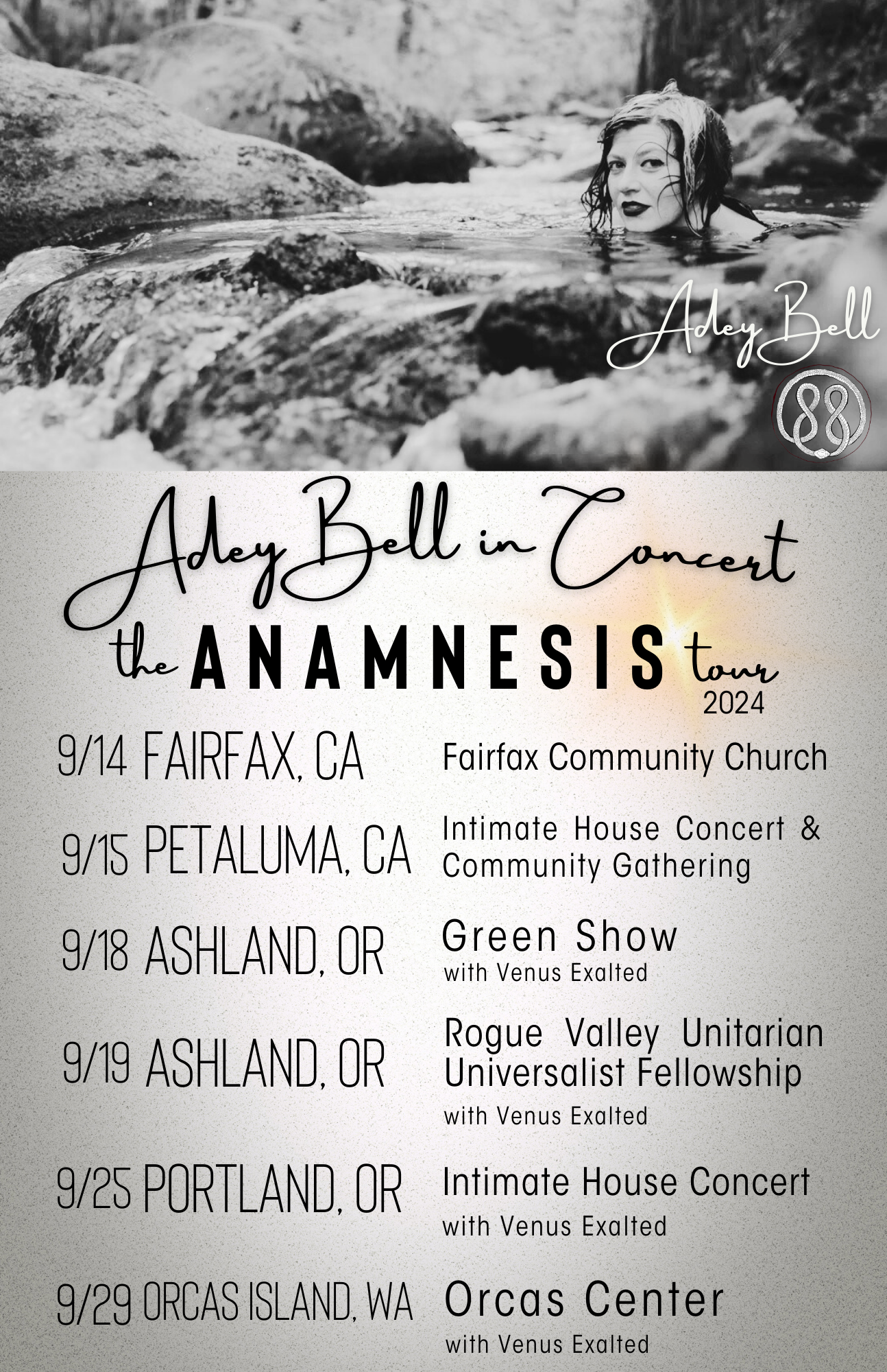 9-18-2024- ANAMNESIS tour: Ashland Green Show